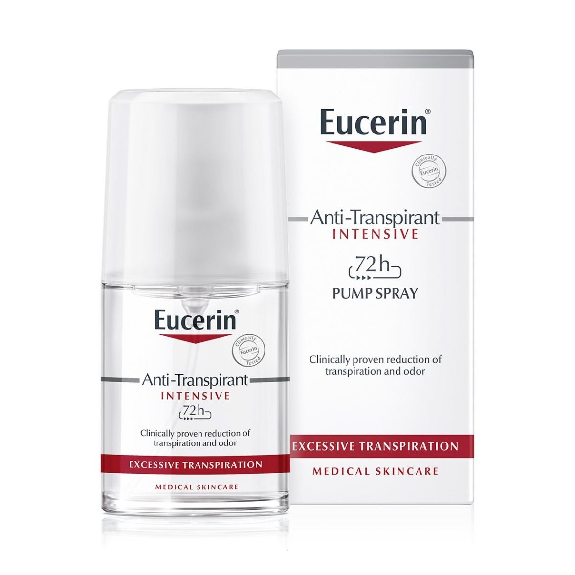 72h AntiTranspirant Intensive Pump Spray heavy sweating Eucerin